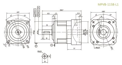 MPVB115BL1行星減速器在工業(yè)自動化中的應(yīng)用