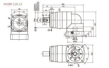 MVBR120L2精密行星減速機(jī)型